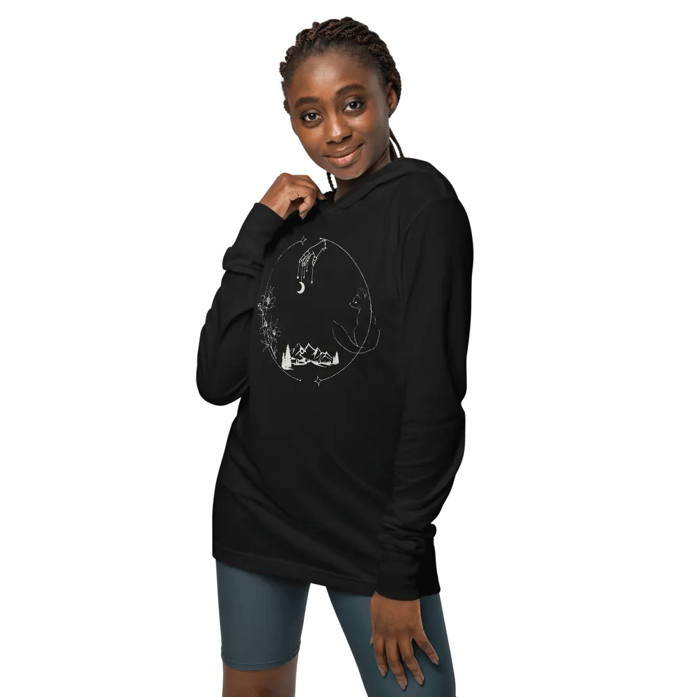 Manifest Long Sleeve Hooded Tee product image (6)