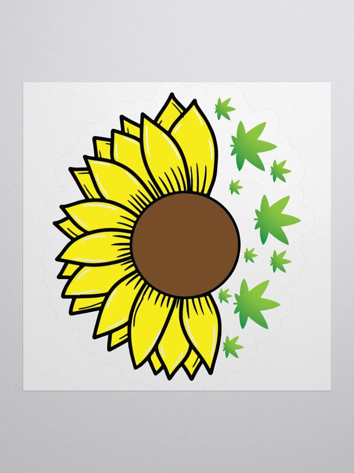 Sun "flower" Sticker product image (1)