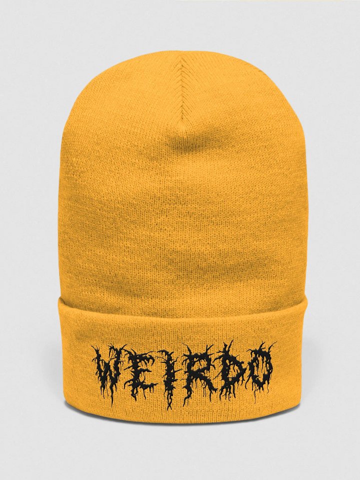 Weirdo Metalcore Beanie product image (2)