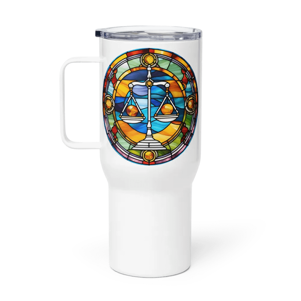 Spiritual™ Libra - Unique Travel Mug Design product image (1)