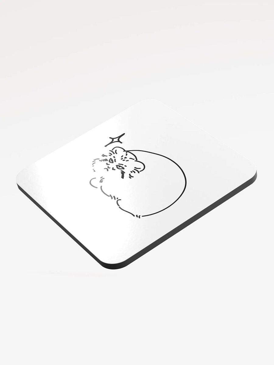 Grumpy Manul - Coaster product image (3)