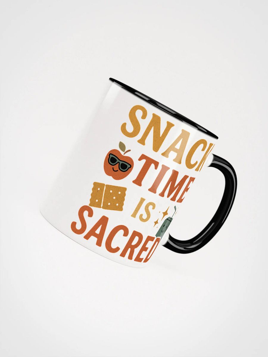 Snack Time Is Sacred Mug – Funny Teacher Gift for Snack Lovers product image (43)