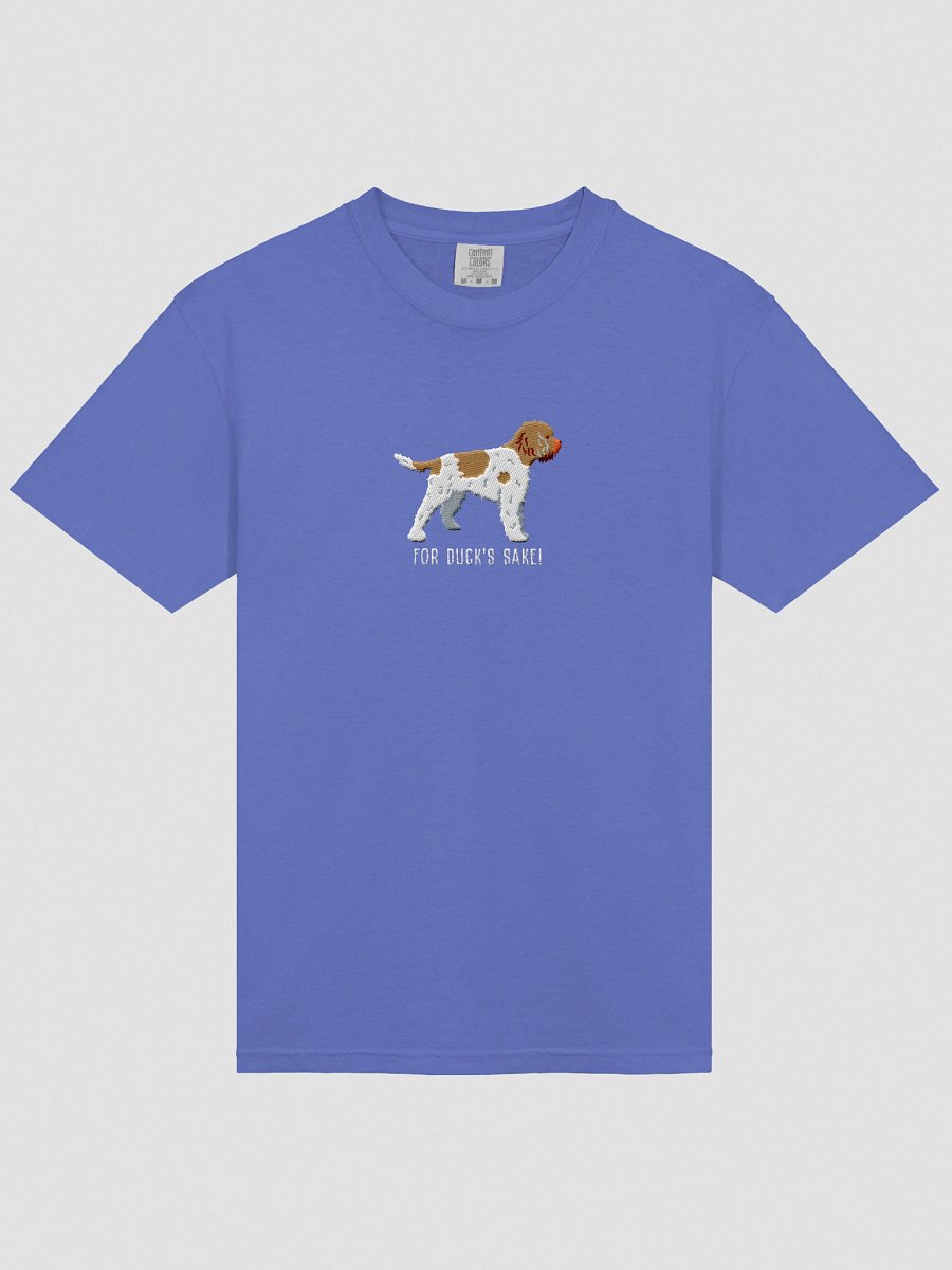 For Duck's Sake! T-Shirt(Embroidered) of a Lagotto Romagnolo(Brown & White) product image (43)