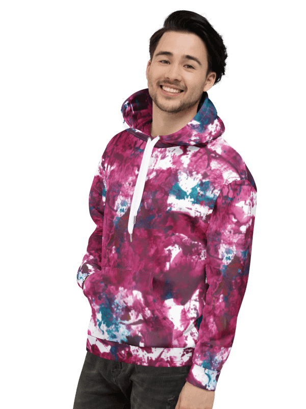 Imperial Red | Recycled Unisex Hoodie product image (4)