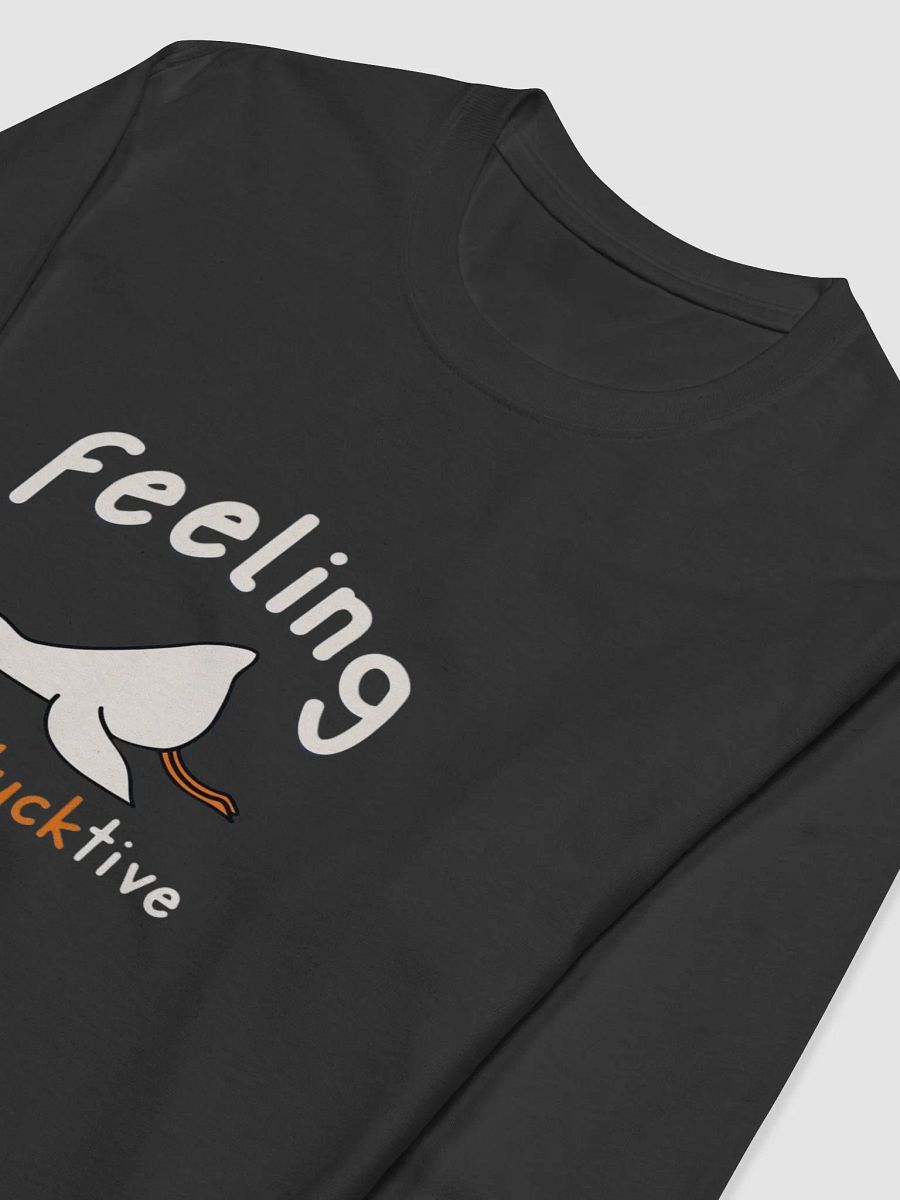 Meme Lazy Duck 'Feeling UnDucktive' Long Sleeve product image (3)