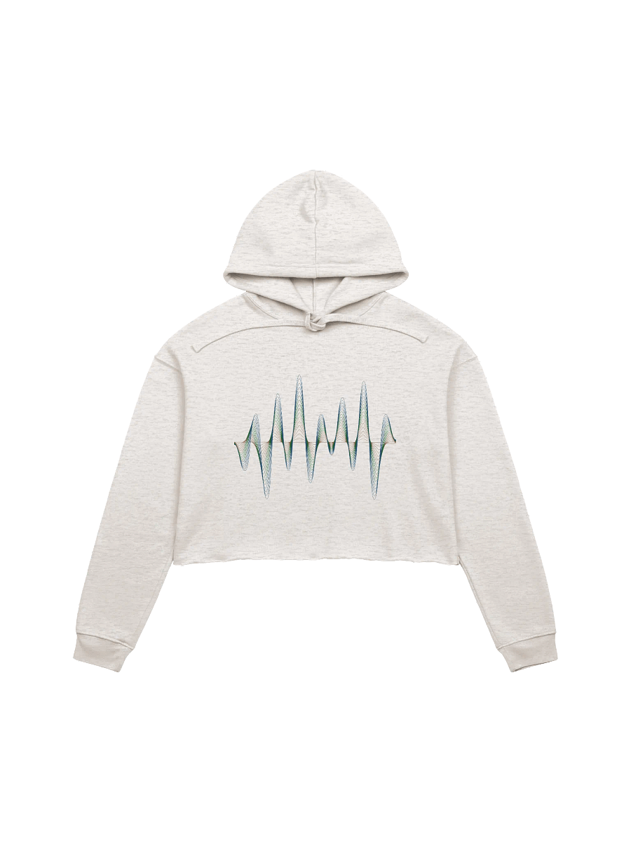 Waveform Dreams Crop Hoodie product image (5)