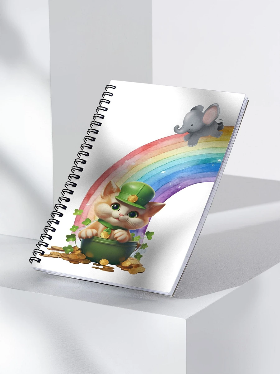 At the End of the Rainbow Spiral Notebook product image (3)