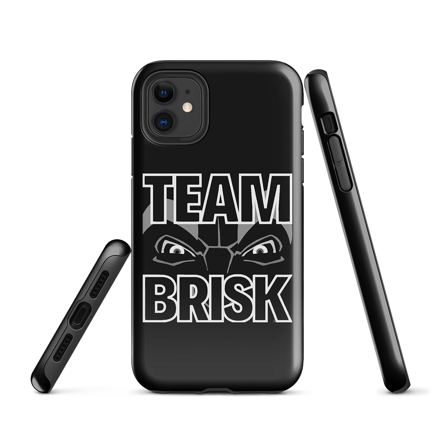 Team Brisk Tough Case for iPhone (Black) product image (1)