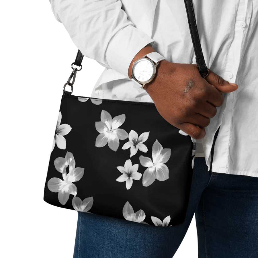 Volcanic Ash Caribbean Flower Print | Crossbody Bag product image (11)
