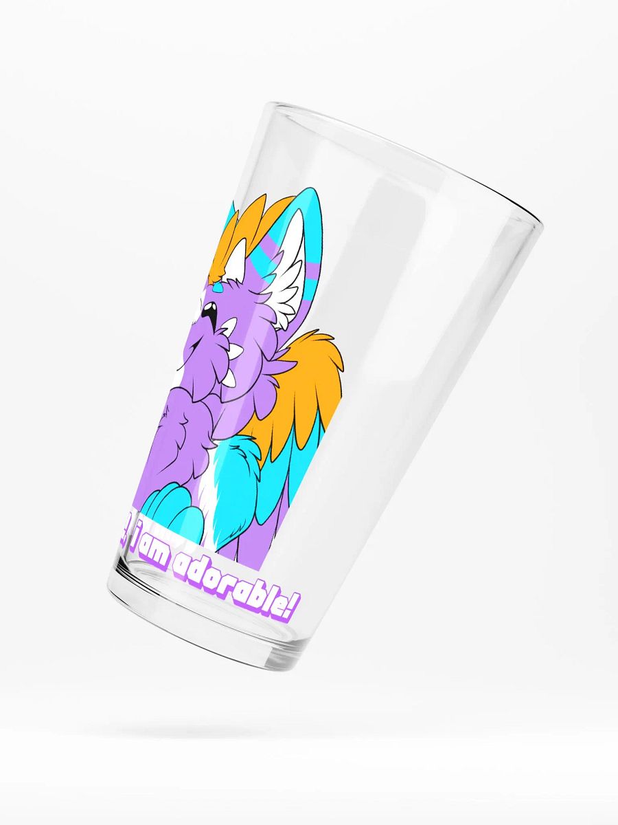 Lavender Not Cute Glass product image (5)