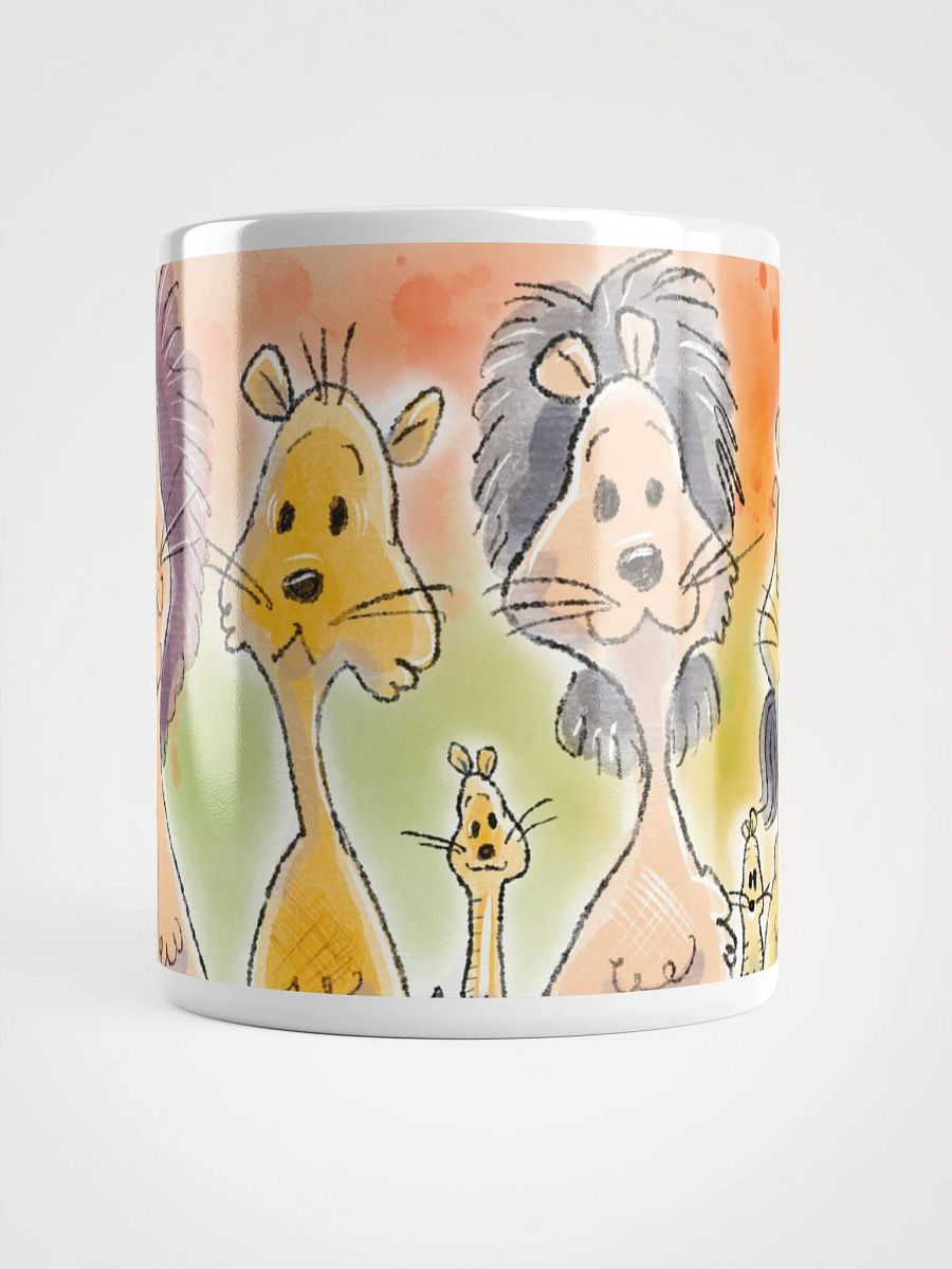 Whimsical Lion Family Mug product image (5)
