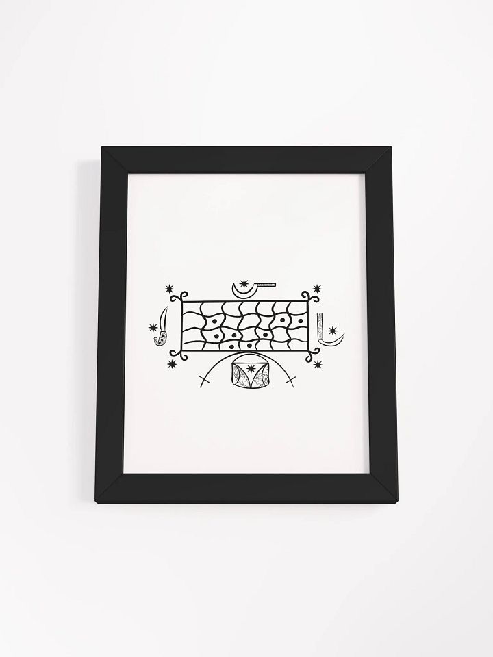 Frame with Kouzen Zaka vèvè product image (13)