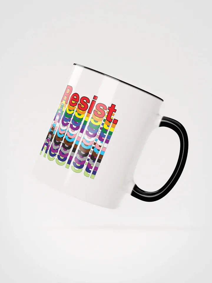 Resist - Rainbow mug with color interior product image (20)