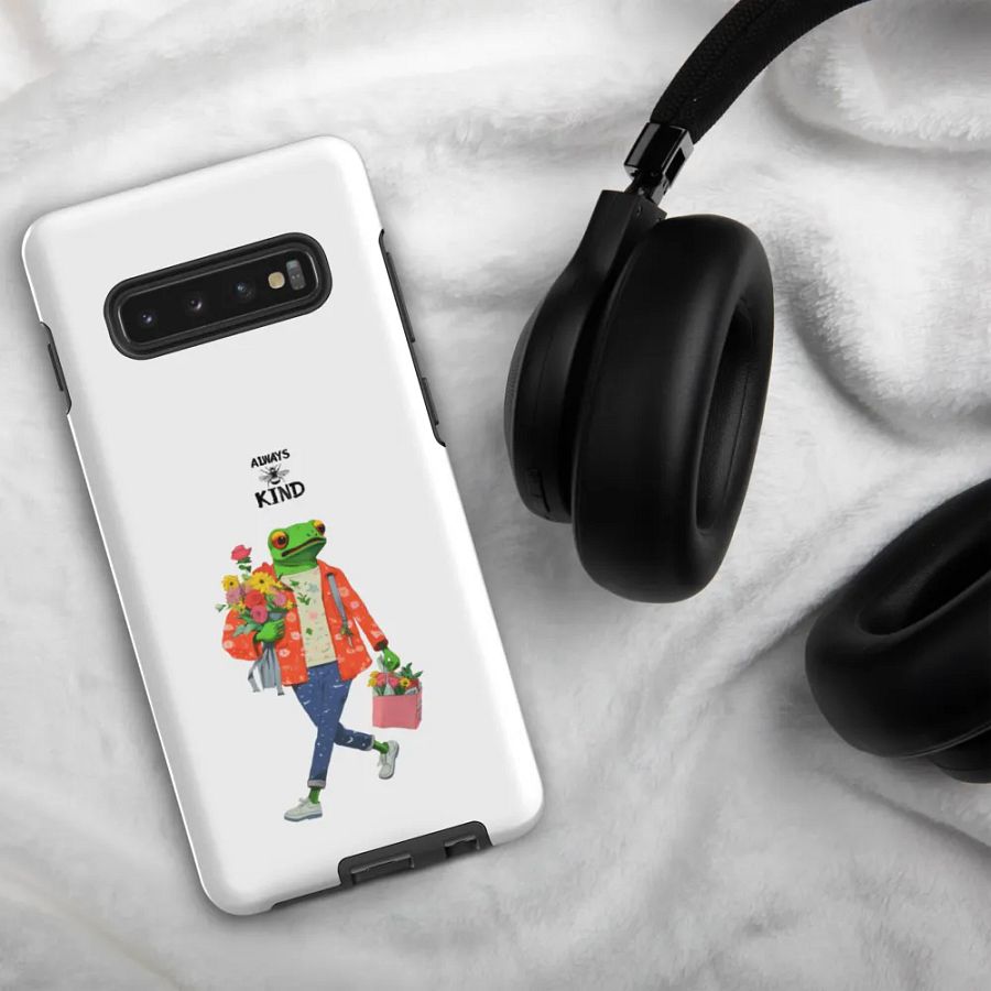 'Always Bee Kind' Stylish Frog Samsung Tough Case product image (5)