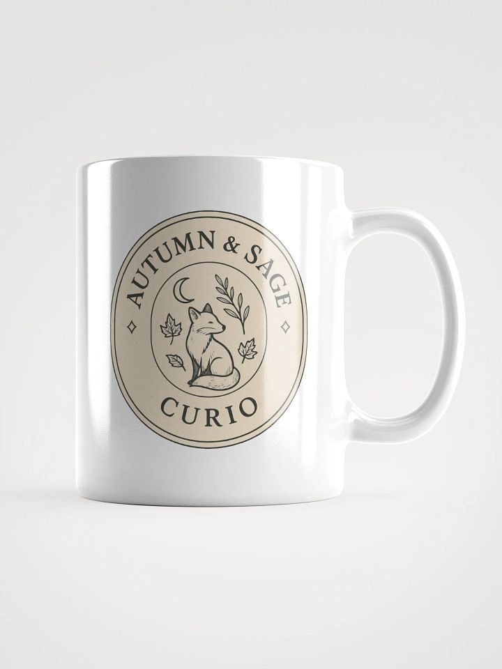 Autumn’s Curio Mug - white product image (1)