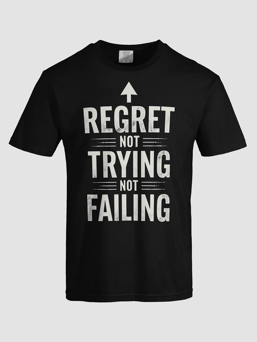 Regret Not Trying, Not Failing – The Ultimate Jeff Bezos Inspired T-Shirt to Ignite Your Inner Entrepreneur and Transform Your Life product image (5)
