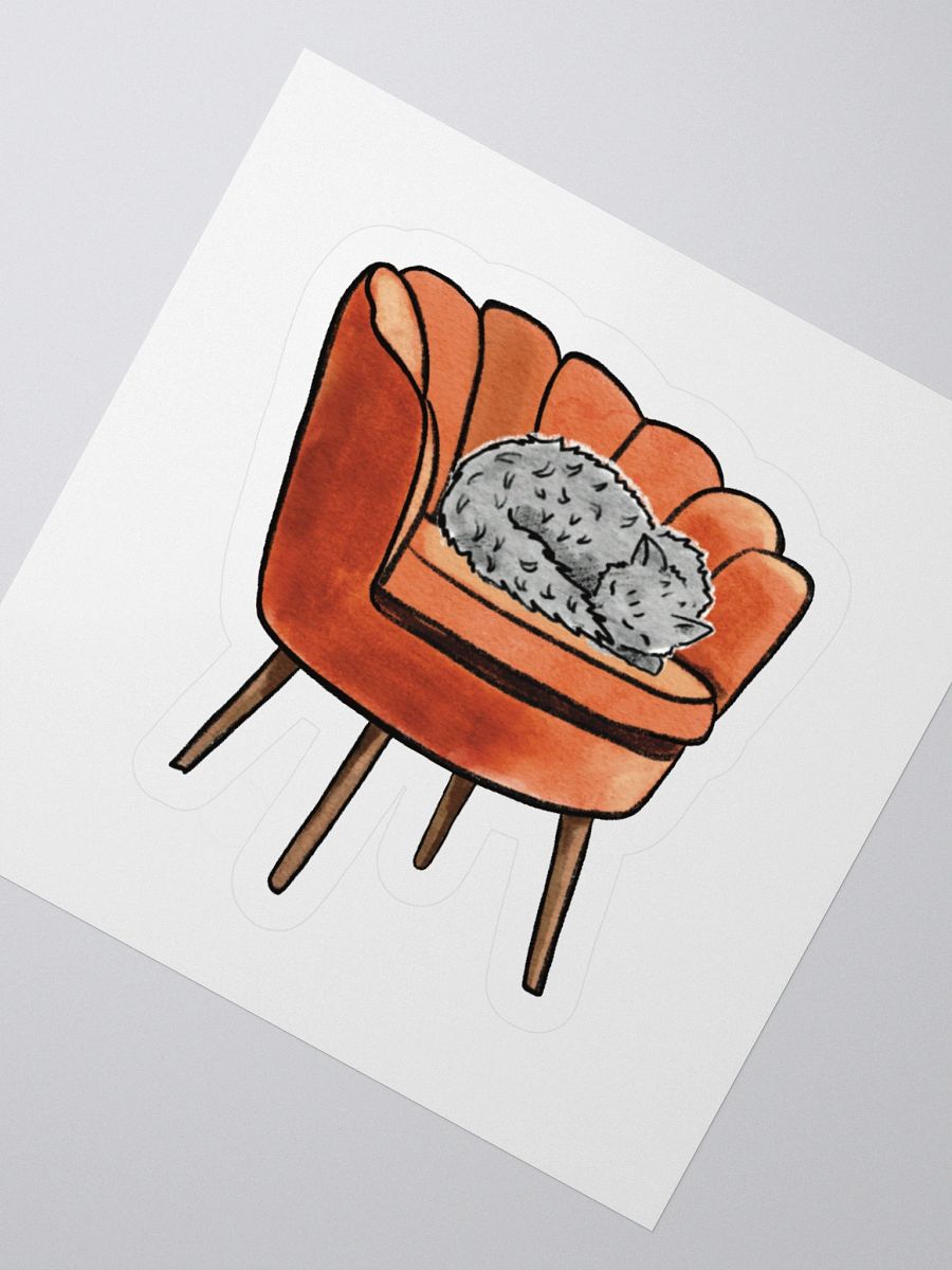 Cute cat sleeping Sticker product image (6)