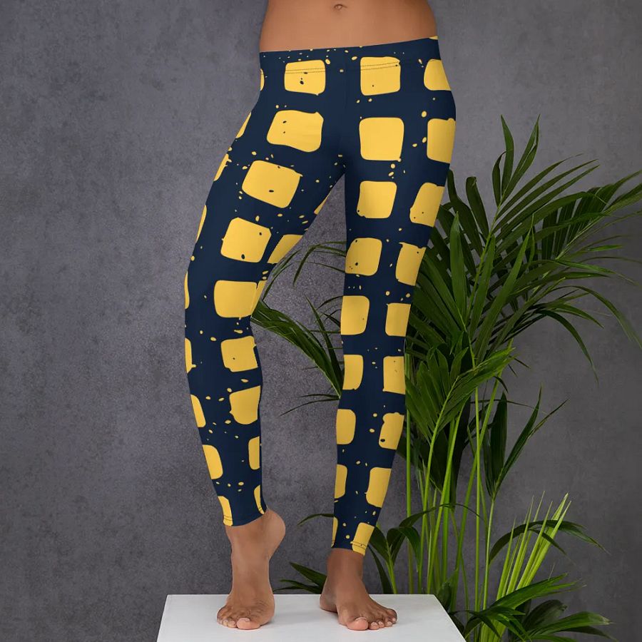 Hand-Drawn Sunshine Leggings product image (5)