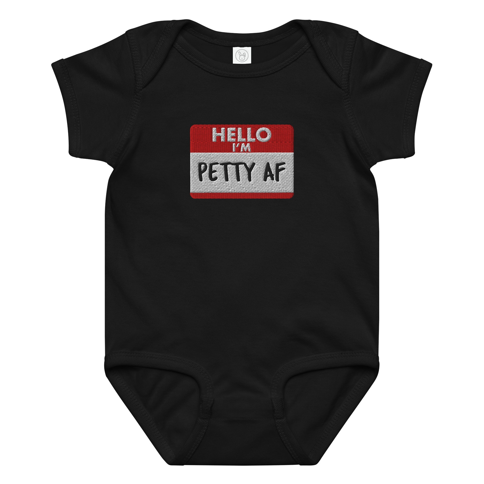 Petty AF Baby Bodysuit product image (3)