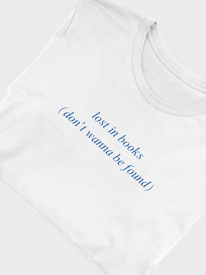 "Lost in books" T-shirt product image (1)