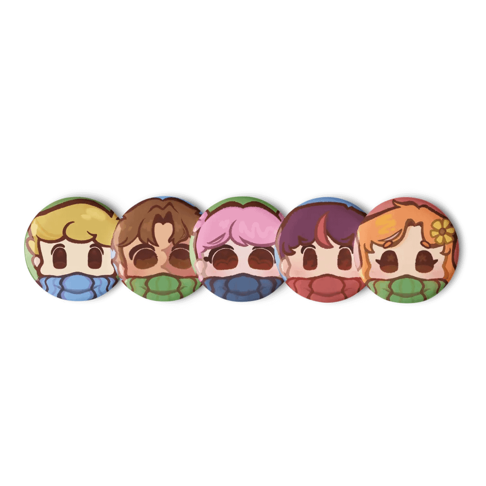 Bamboozlers & The Family - Life series Buttons product image (1)