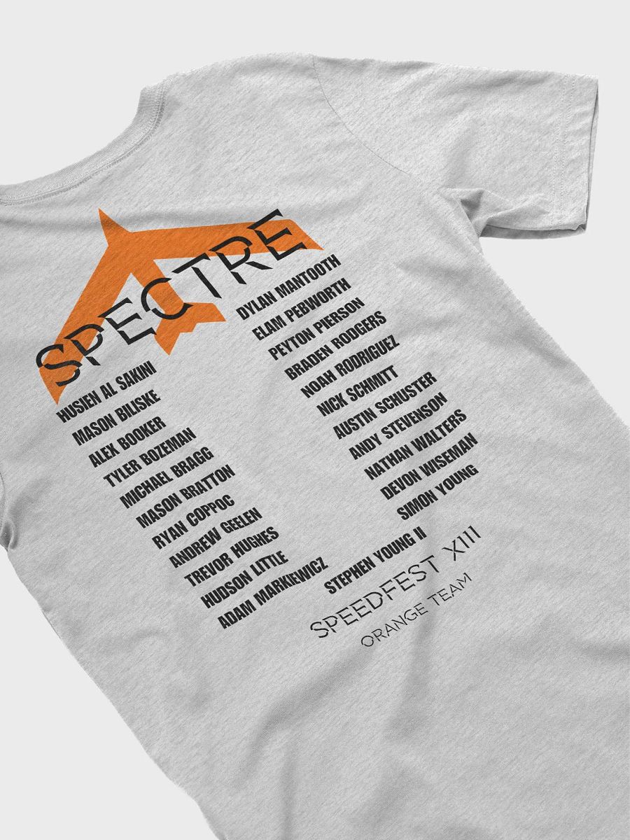 Light Color Team Spectre Short Sleeve Team T-Shirt - Bella+Canvas product image (4)