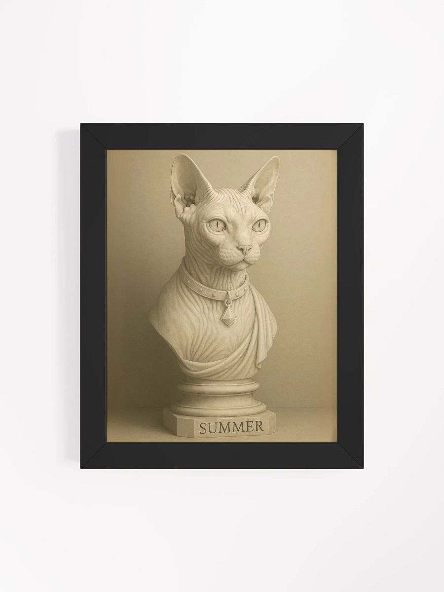 YOUR BEST FRIEND! / FRAMED HIGH-QUALITY MATTE POSTER / PERSONALIZED NAME / DIGITAL ART / ALL SIZES product image (5)