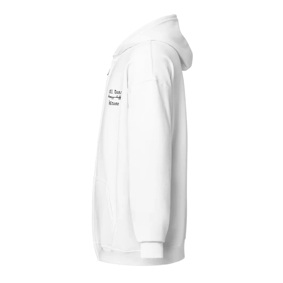Kildare/Cill Dara Orthodox Style Ogham embroidered Zip Hoodie product image (3)