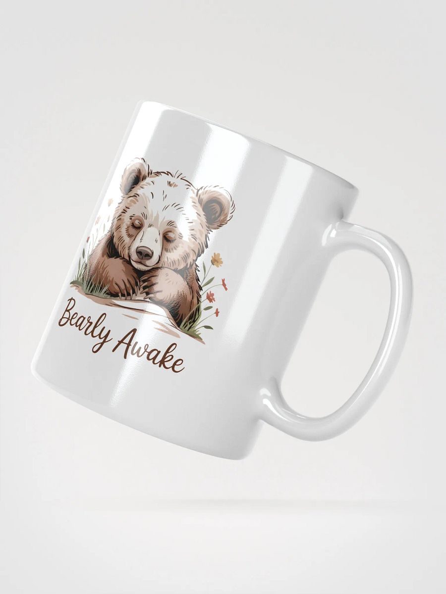 Bearly Awake Mug | Cute Sleepy Bear Mug product image (2)