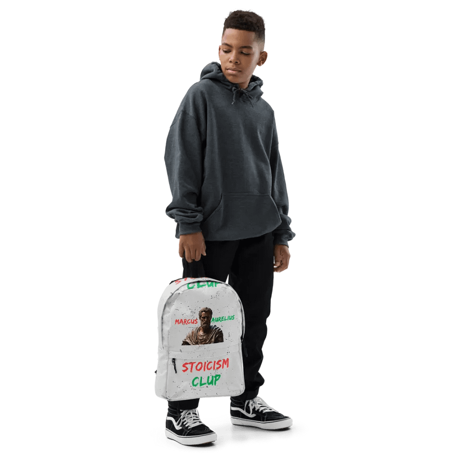 Marcus Aurelius Stoic Backpack product image (6)