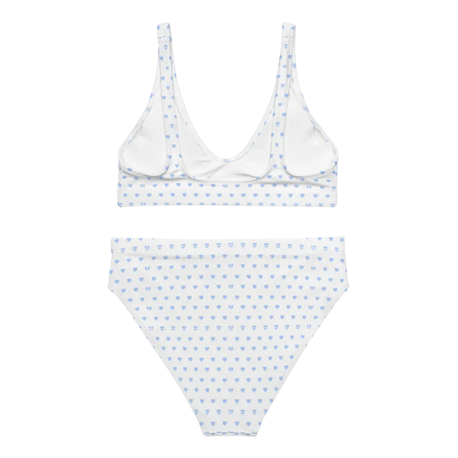 Pastel Heart Seamless Pattern High Waisted Bikini - V9 product image (2)