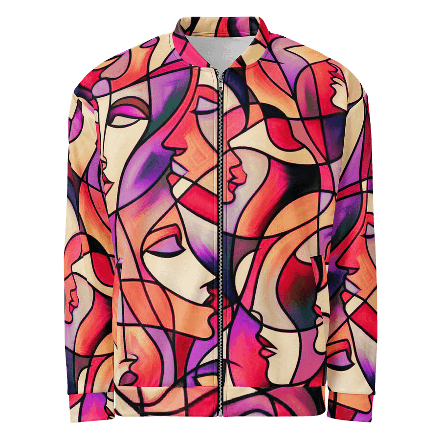 Womеns Faces Bomber Jacket product image (1)