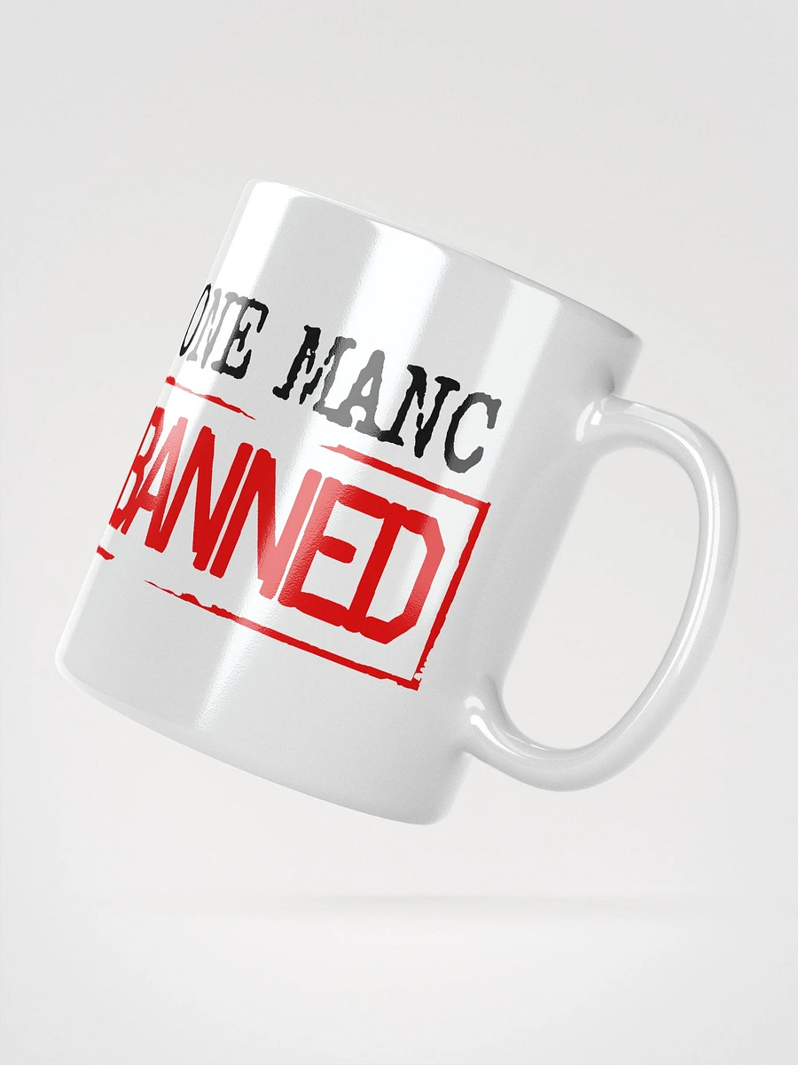 One Manc Banned Mug White product image (2)