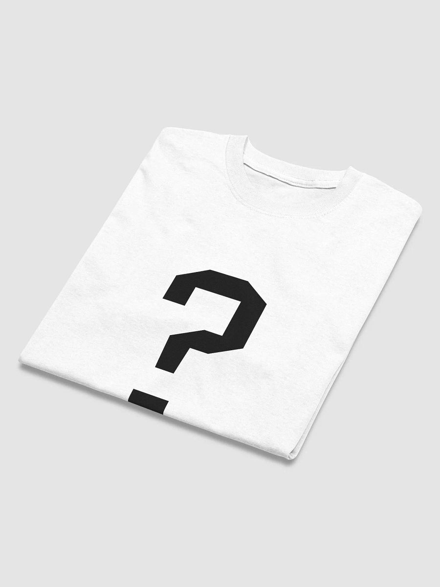 Question Mark White T-Shirt product image (5)