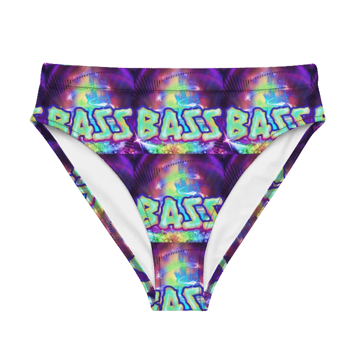 Hyper Bass Recycled High Waisted Bikini Bottom product image (1)