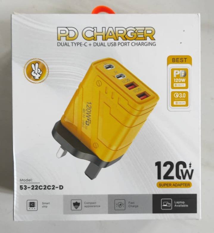 📱⚡ 120W Super Fast charger product image (1)