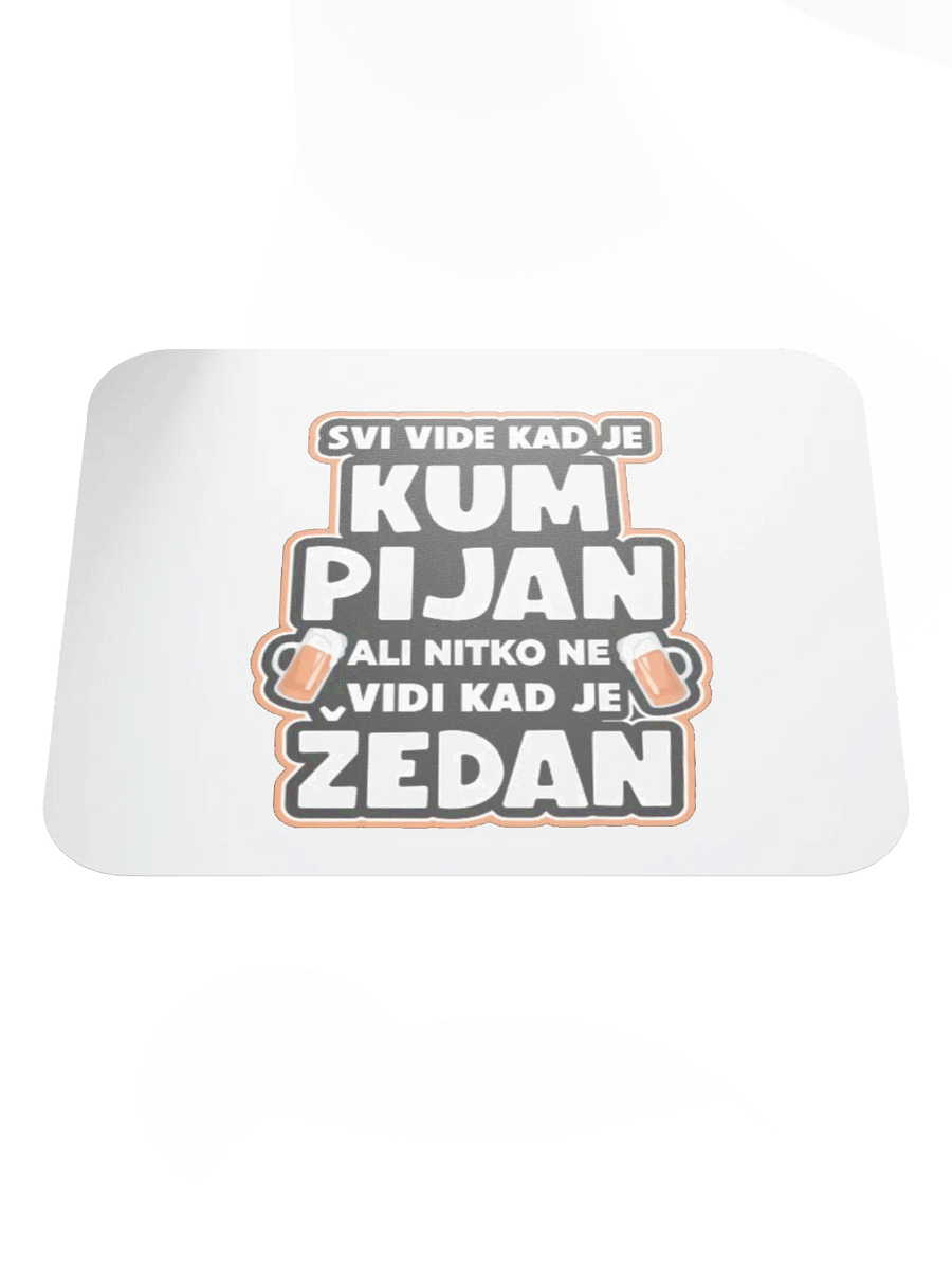 Humorous Beer Mug Mouse Pad product image (1)