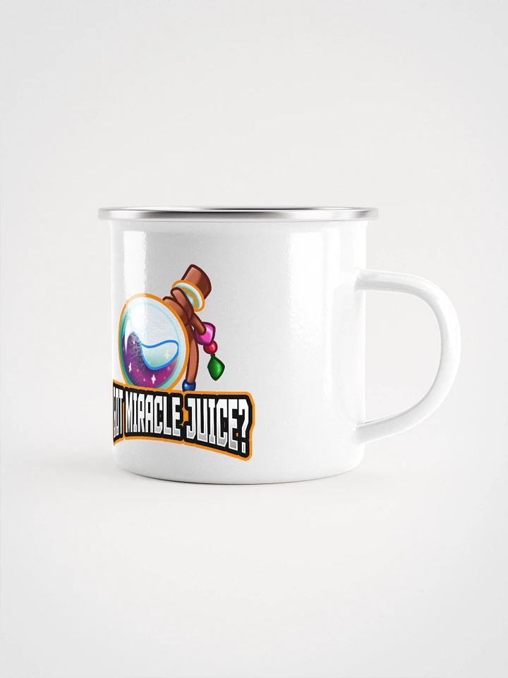 Got Miracle Juice? Enamel Mug product image (1)