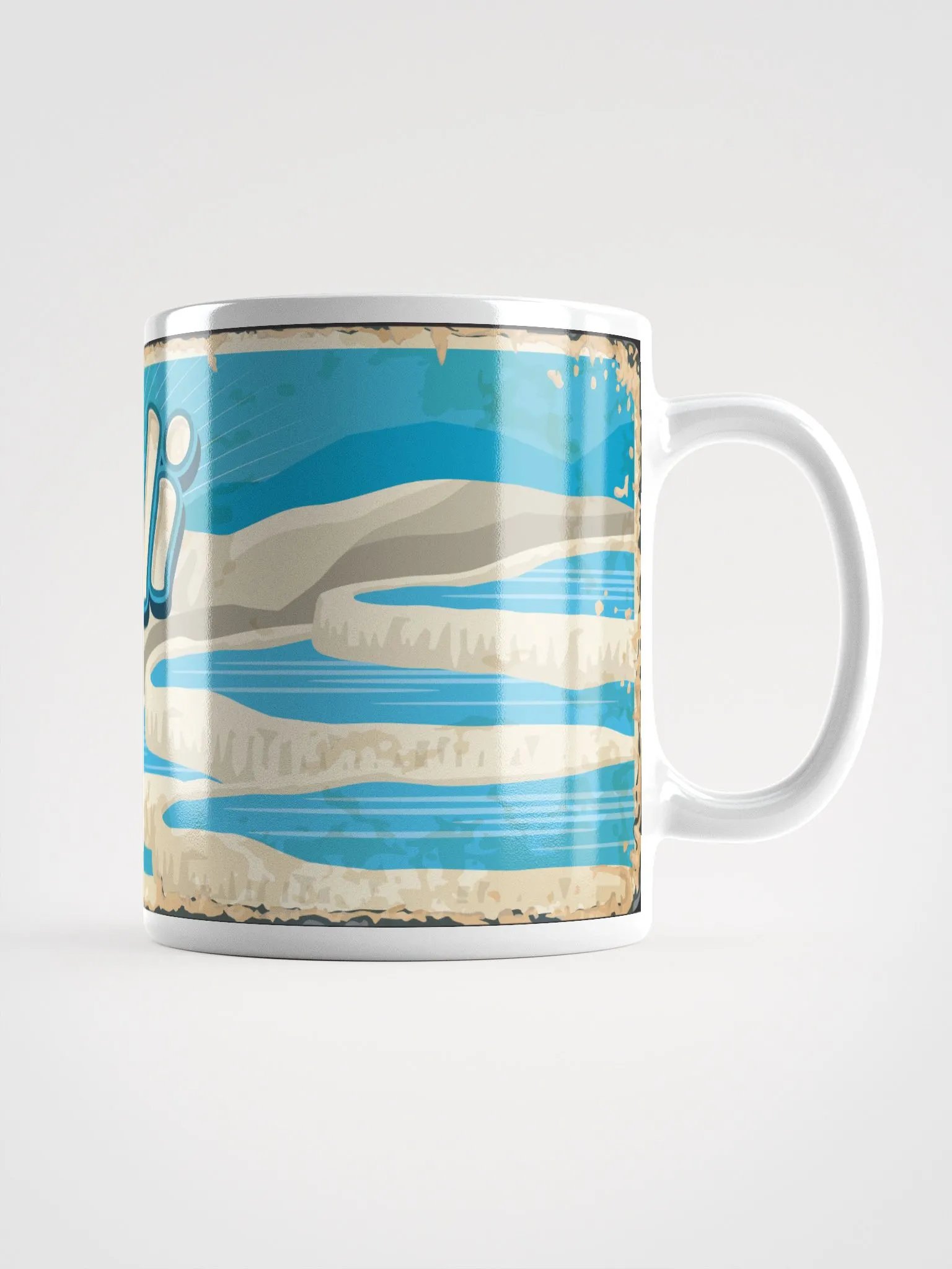 Denizli Pamukkale Mug - Vintage Design product image (1)