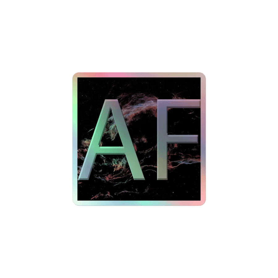 AstroAF Holographic Sticker product image (1)