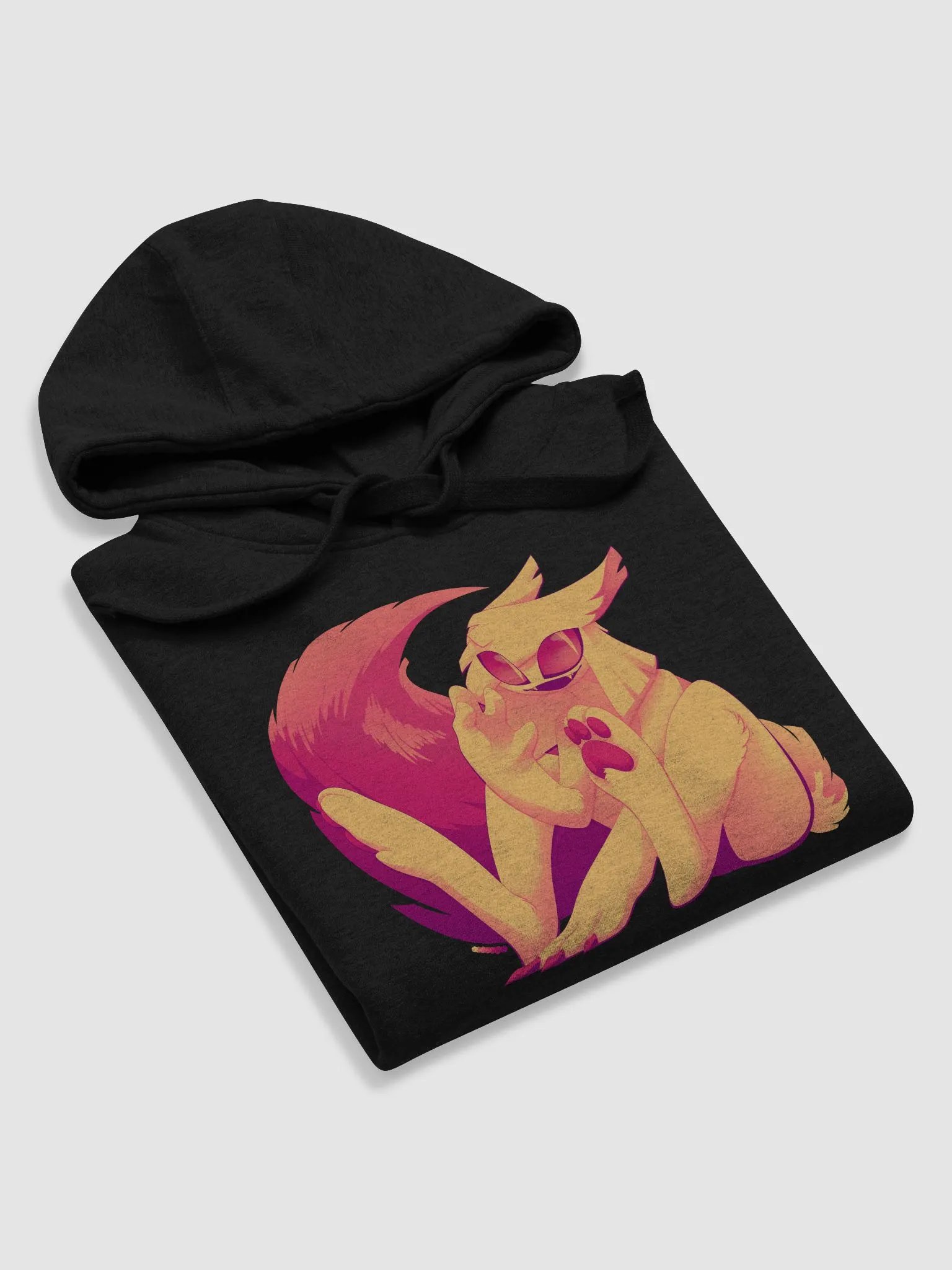 fox cat crayola hoodie product image (20)