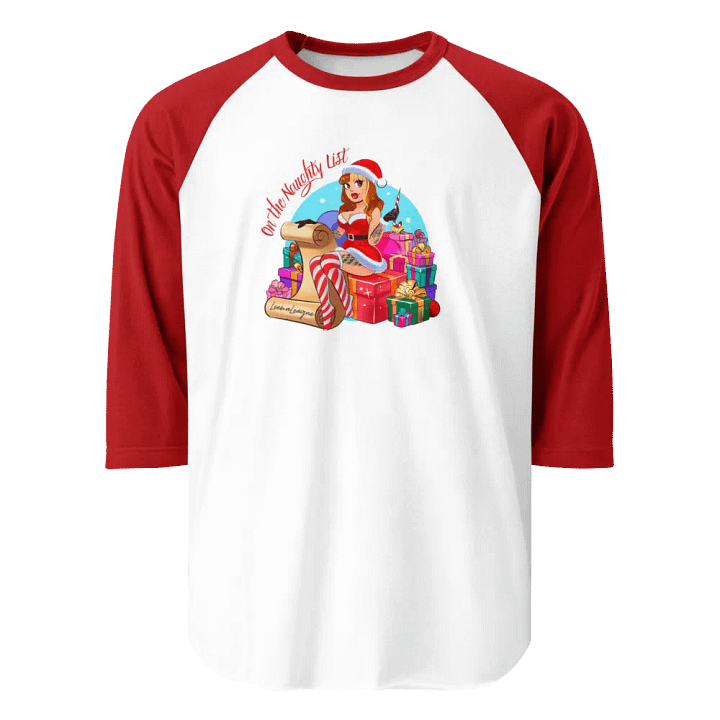 Naughty List colored sleeve top product image (1)