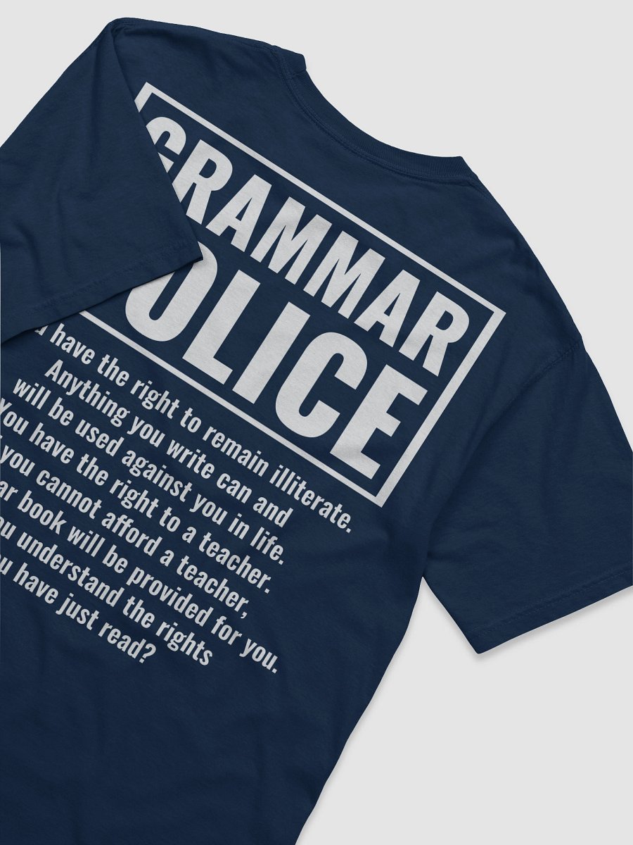 Urgers Grammar Police Shirt product image (16)