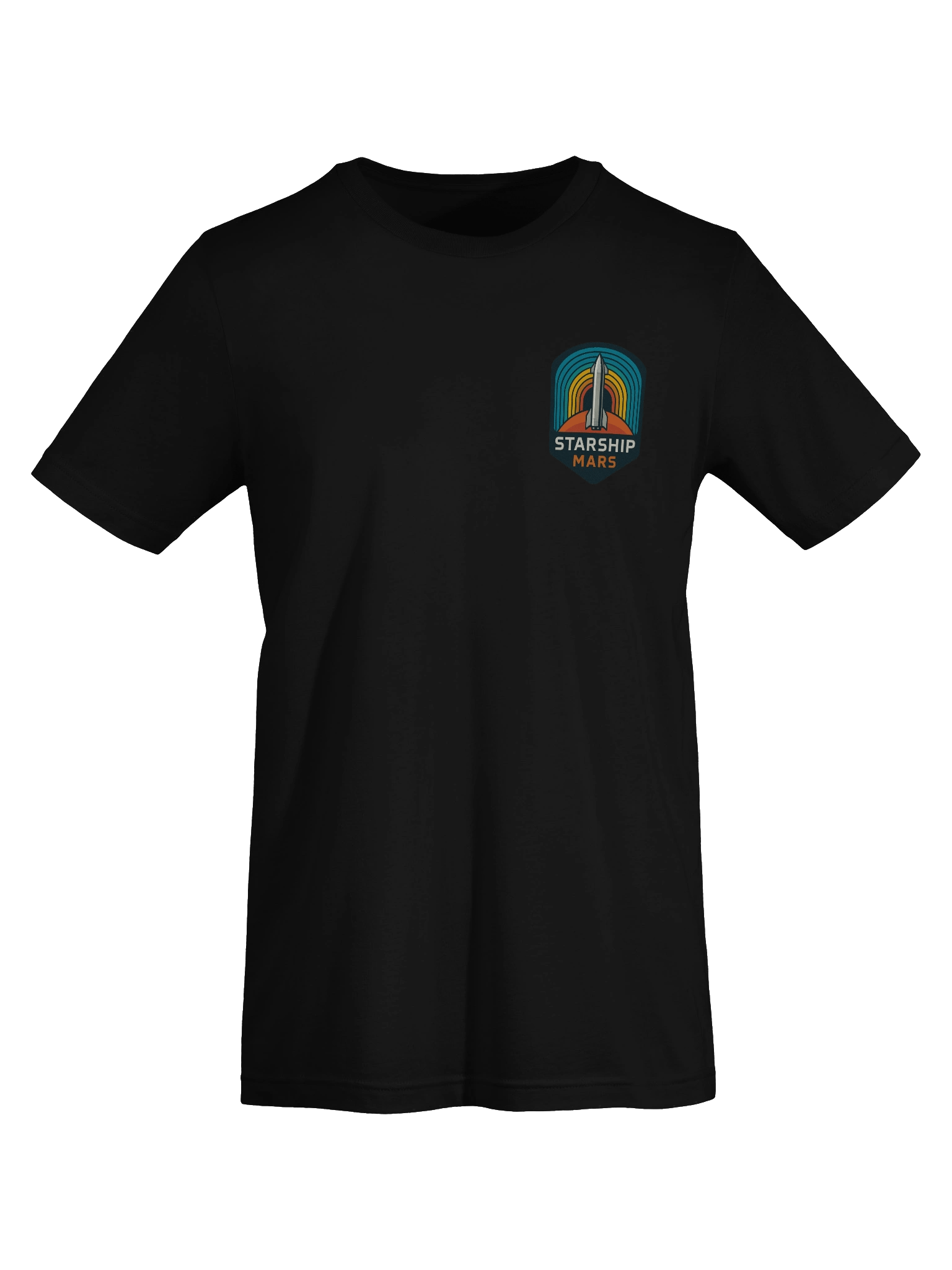 Starship Mars T Shirt – Retro SpaceX Starship Tee For Space And Rocket Fans product image (7)