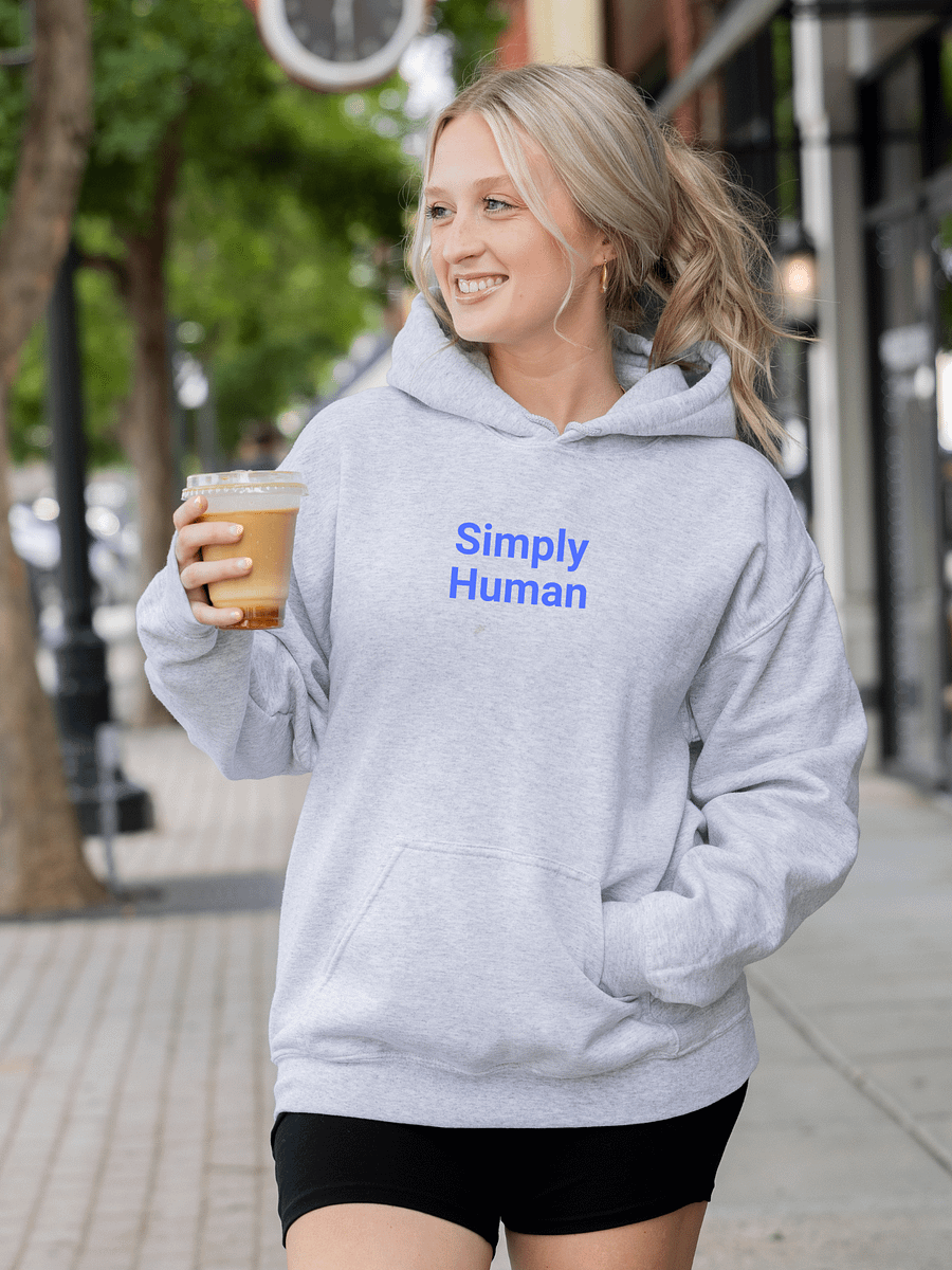 “Simply Human” My Vibe Streetwear Hoodie product image (1)