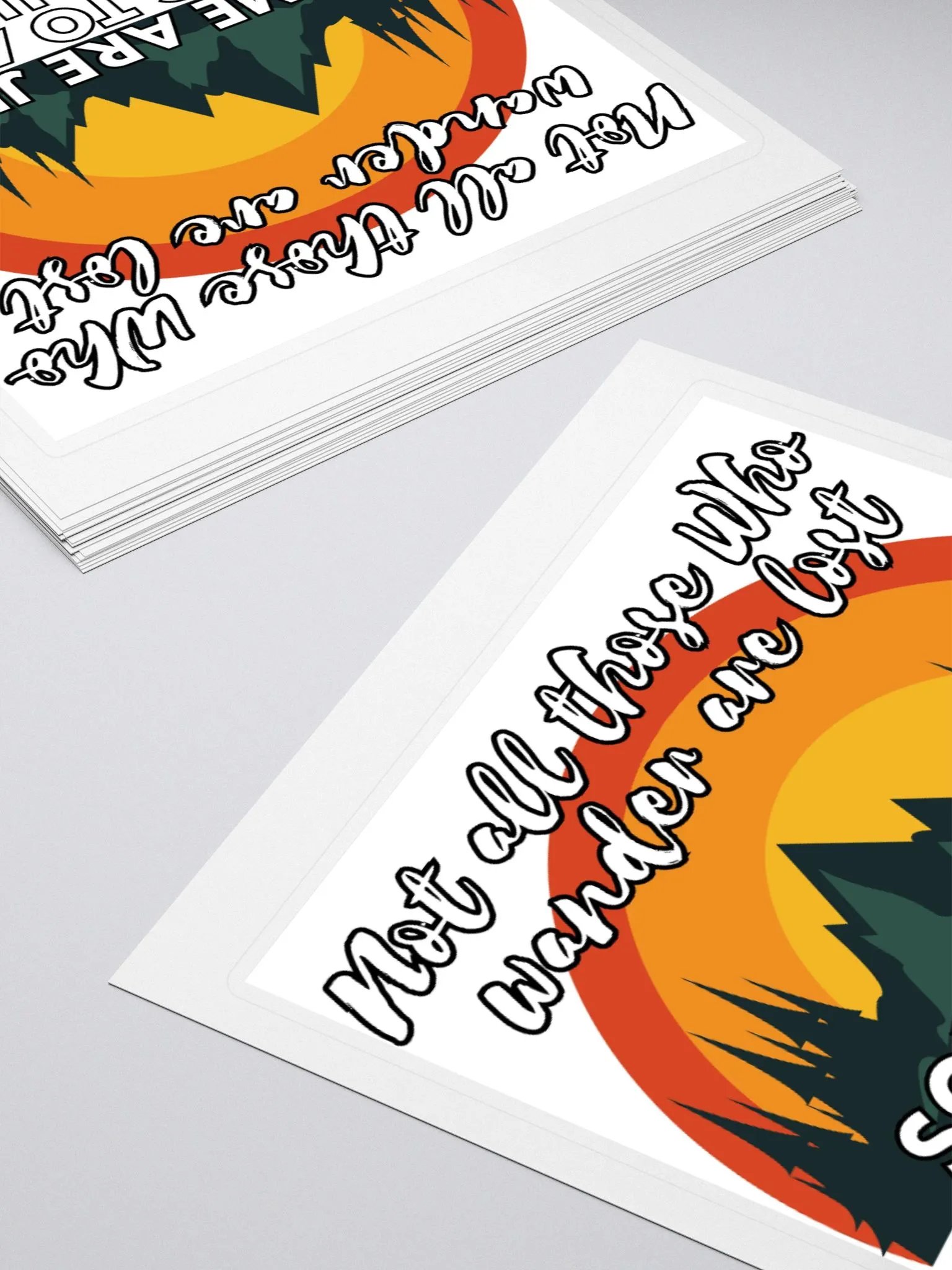 Not All Those Who Wander Are Lost, Some Are Just Trying To Avoid You Sticker product image (4)
