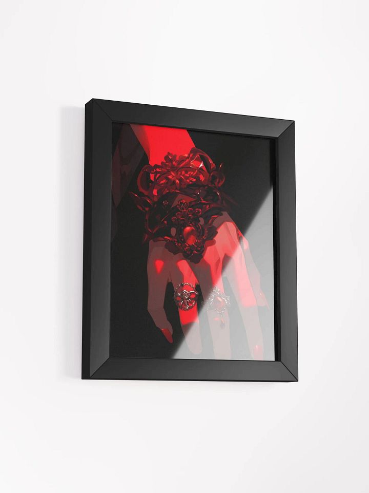 Framed Gothic Floral Adornments Poster product image (27)
