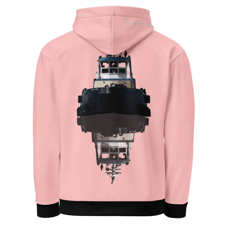 Pink Pacific Titan Reflection Hoodie product image (1)