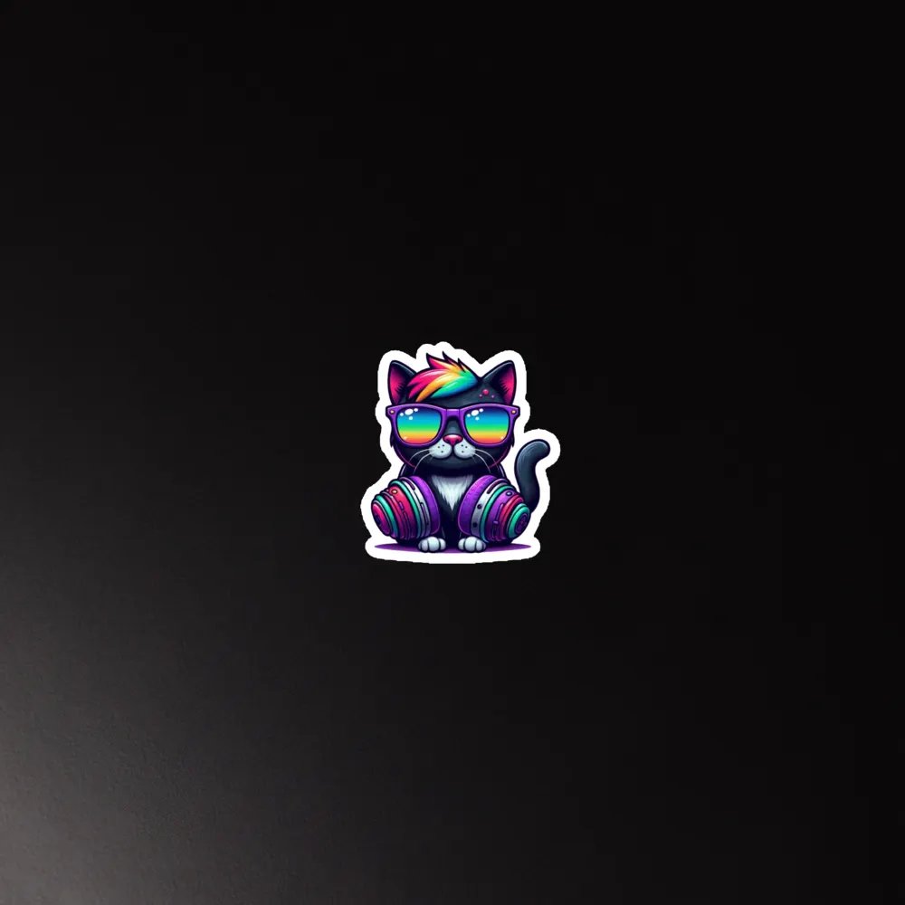Cool Cat magnet product image (5)