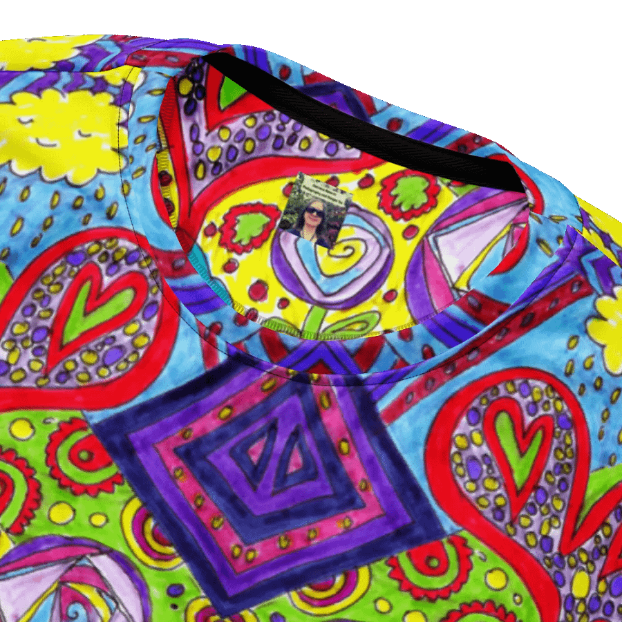 Abstract Doodle Happiness Too Unisex Sweatshirt product image (9)